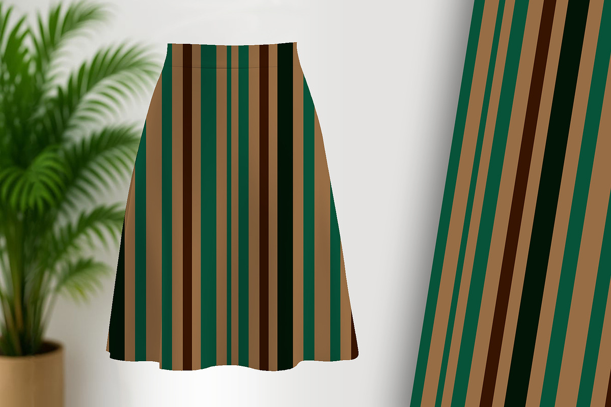 Paper Bag Stripe Seamless Repeat, a Pattern Graphic by Sharon Schwalbe (Photo 3 of 6)