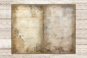 Distressed Junk Journal Pages, a Texture Illustration by GlamArtZhanna (Thumbnail 7 of 10)