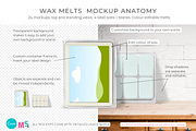 Wax Melts Label Mockup for Canva, a Packaging Mockup by Mockup Scene (Thumbnail 3 of 17)