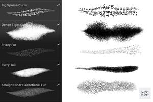 Procreate Fur 45 Brush Pack