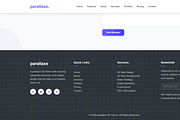 Modern Parallaxe Theme, a Templates & Theme by Modern Templates Studios (Thumbnail 4 of 8)