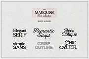 The Marquise Font Collection, a Serif Font by elvinova (Thumbnail 2 of 15)