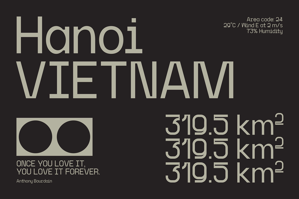 Wo Moderna Grotesque BOLD / Typeface, a Sans Serif Font by Frank Wo (Photo 5 of 6)