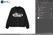 Sweatshirt Mockup PSD, a Shirt Mockup by Irhasalfahad (Thumbnail 4 of 6)