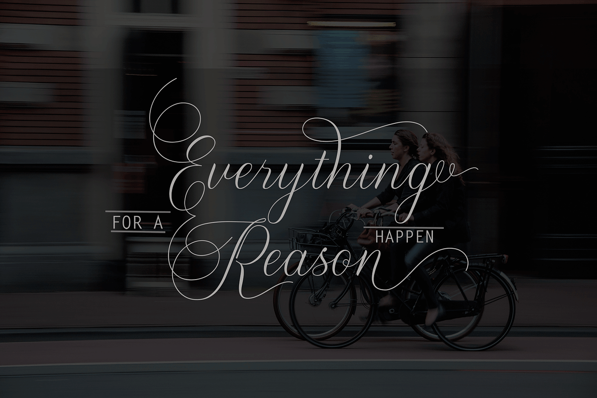 Metropolis, a Script Font by Deniz86 (Photo 11 of 11)