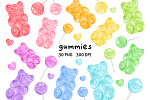 Gummy Candy Clipart