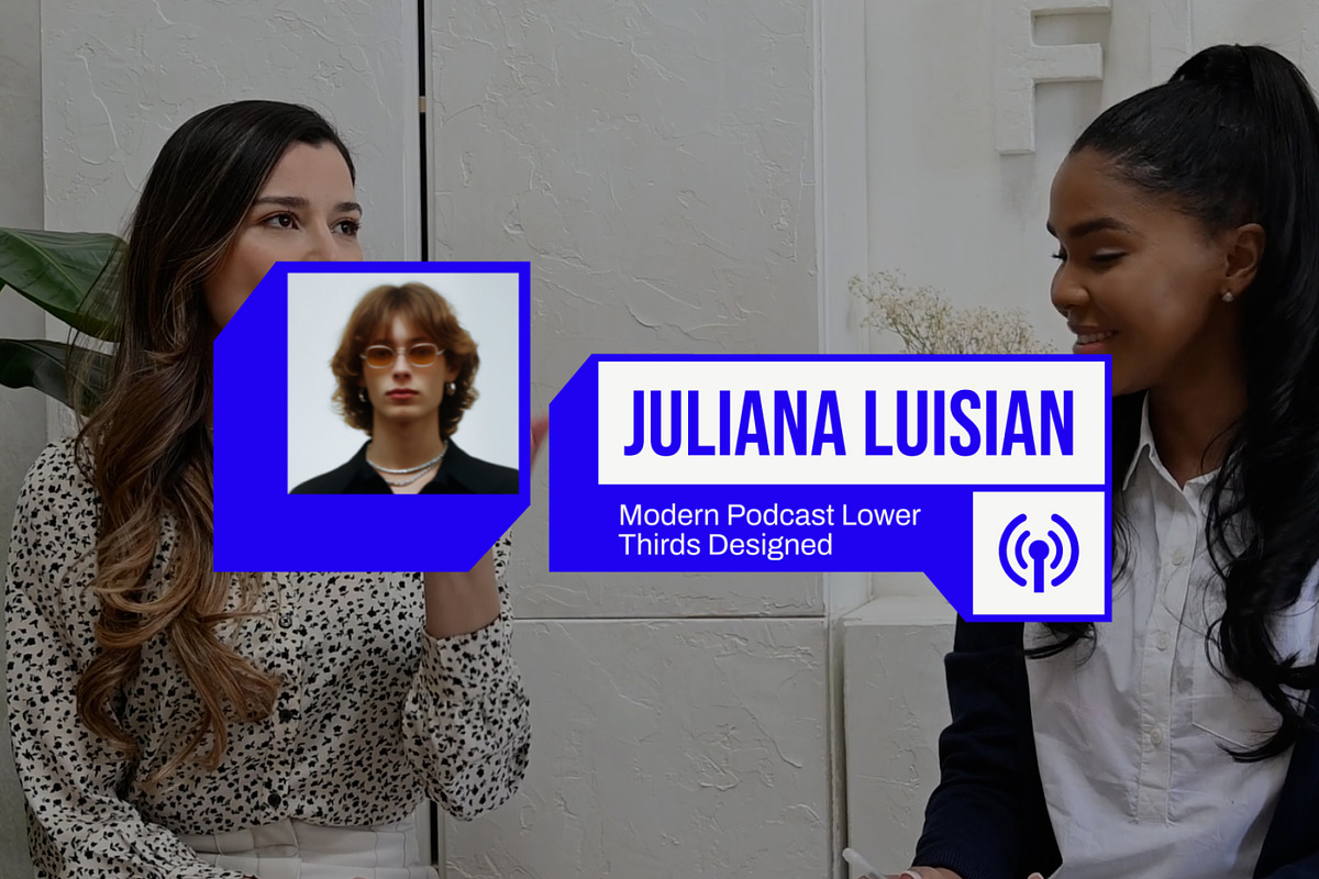 Podcast Lower Thirds After Effect, a Social Media Template by Loin Studio (Photo 7 of 7)