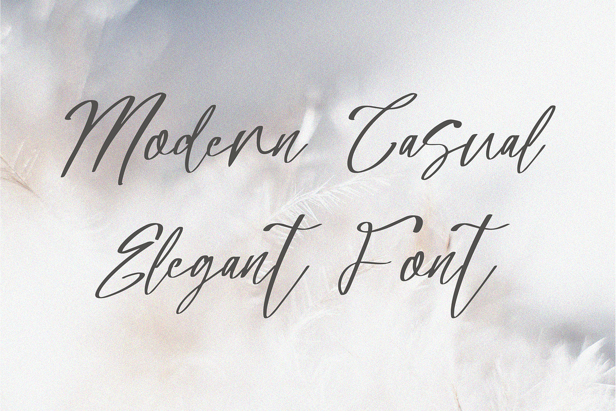 Genttama Elegant Script Font, a Script Font by NTC Graphic (Photo 3 of 8)