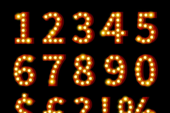 Glowing Numbers