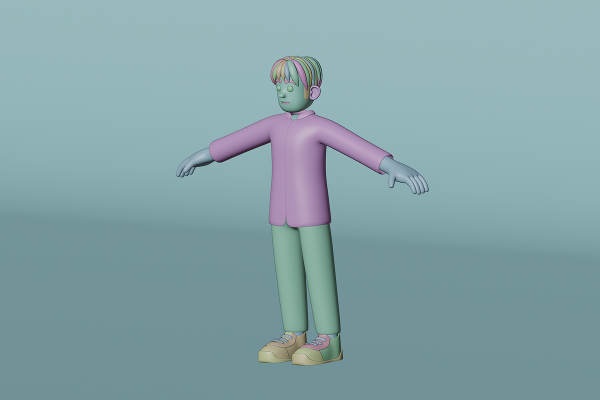 Family 3D Character Pack, a Characters & Person 3D Model by Dudukbersama (Photo 2 of 5)