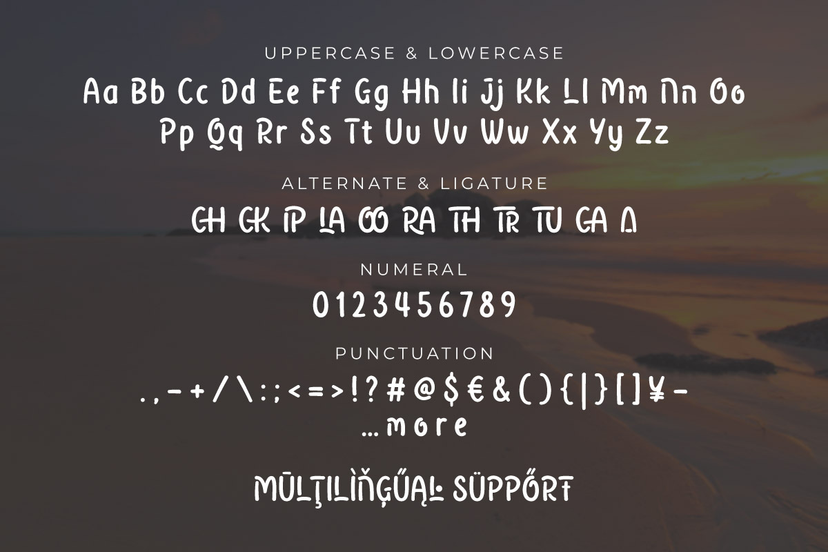 Watu Carank - Display Summer Font, a Handwritten Font by twinstd (Photo 4 of 9)