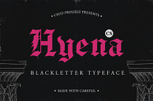 CS Hyena – Old English Font