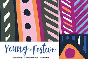 Young Festive Artboards Patterns