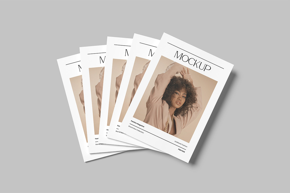 Realistic Magazine Mockup, a Books & Magazine Mockup by Graphiculon (Photo 8 of 11)