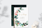 Christmas Watercolour Set | 90 PNG, a Card Template by Karma (Thumbnail 2 of 12)