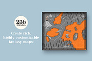 Procreate Fantasy Map Maker Brushes, a Brush Add-On by BrushBoy (Thumbnail 2 of 9)