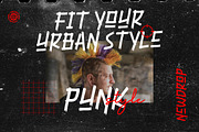 Bhore Punk - Display Font, a Font by trabaskriya (Thumbnail 6 of 9)