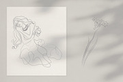 The Touch. Line Art Collection, a Person Illustration by le-genda (Thumbnail 9 of 12)