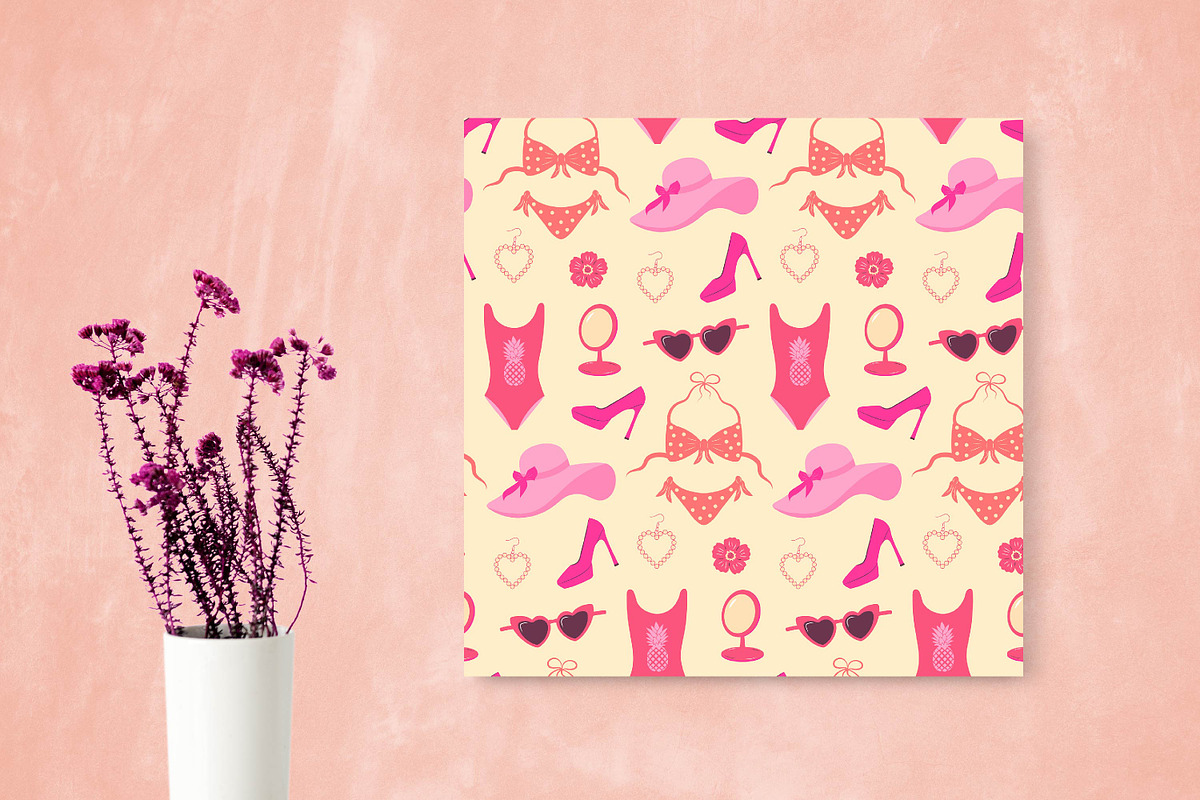 Pinkcore 2000s style bundle, an Object Illustration by JulyGart (Photo 4 of 5)