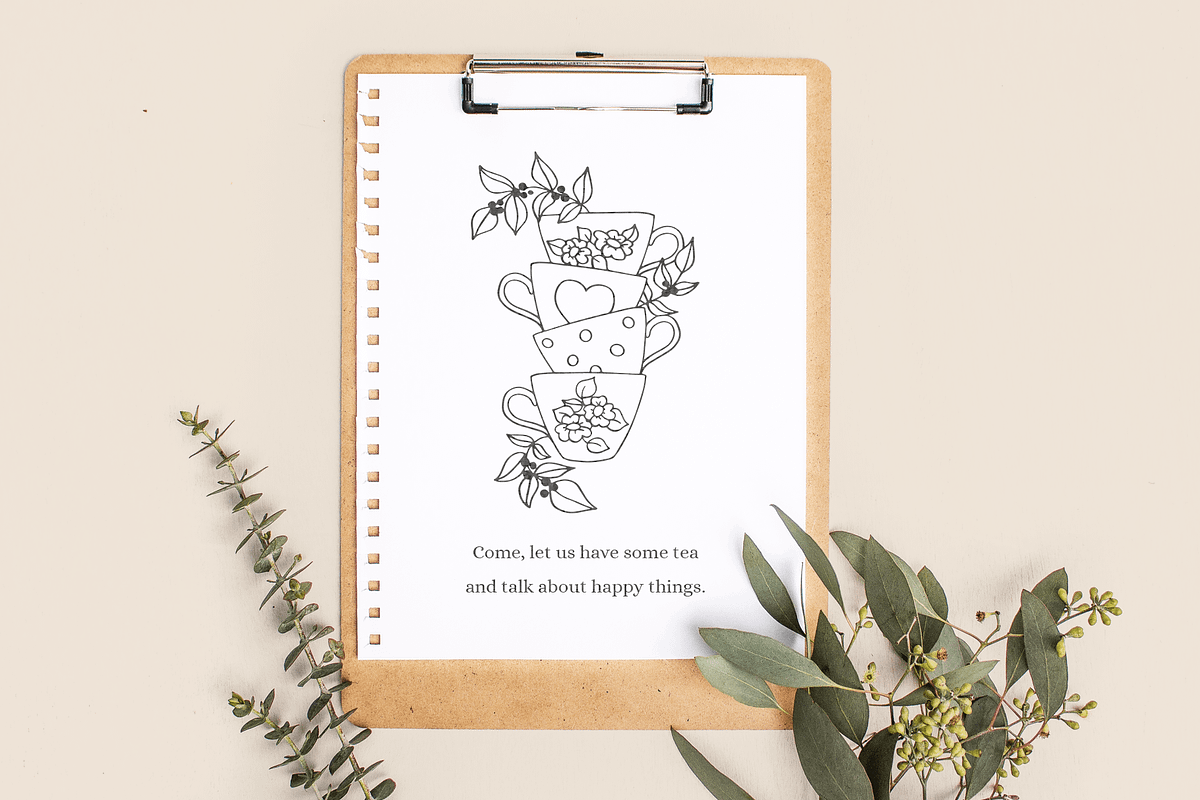 Tea House: Tea Related Illustrations, a Food Illustration by amber&ink (Photo 6 of 6)