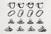 Camp and Hiking Vector Pack, an Object Illustration by Alternate Studio (Thumbnail 8 of 9)