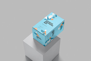 Led Bulb Box Mockups