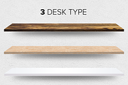Mockup  scene creator-Desk edit, a Product Mockup by Leschinger.cz (Thumbnail 6 of 8)