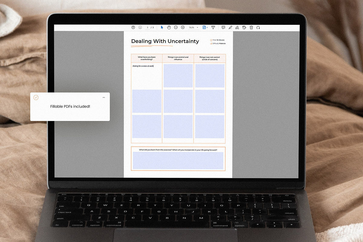 Overthinking and Anxiety Toolkit, a Templates & Theme by AndrewPixel (Photo 3 of 17)