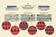Generic Typeface Collection, a Sans Serif Font by More Etc. Studios (Thumbnail 11 of 20)