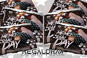 Memorial Day Flyer, a Flyer Template by regalDRAW (Thumbnail 3 of 3)