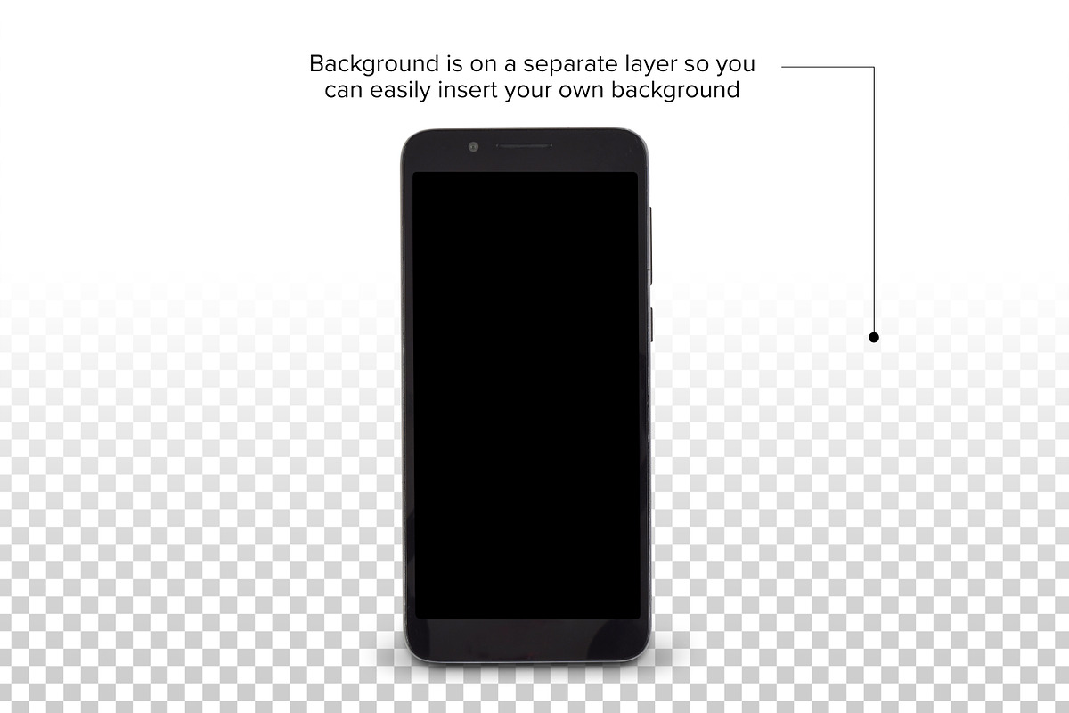 Smart Phone Mockup - PSD, PNG & JPG, a Merchandise Mockup by MelissaBMockups (Photo 4 of 7)