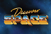 80's Retro Graphic Styles, a Layer Style Add-On by Designdell (Thumbnail 2 of 6)