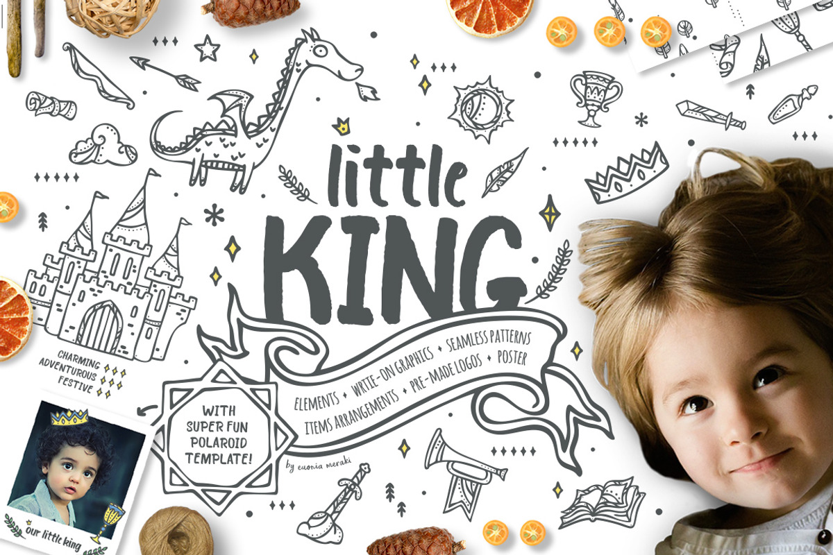 Little King UPDATED - ADDED BONUS, a Decorative Illustration by Euonia Meraki (Photo 1 of 13)