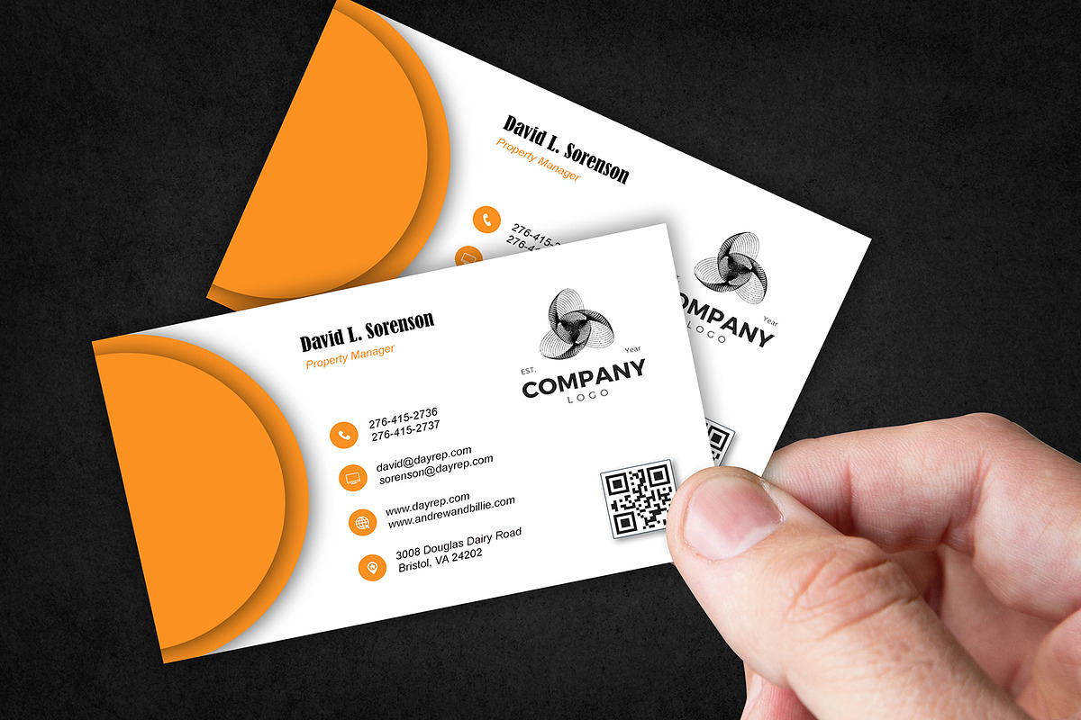 General Business Card Template - PSD preview 5
