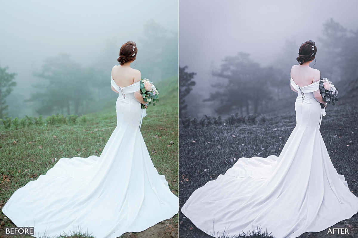 50 Premium Lightroom Wedding Presets, a Preset Add-On by AAA Presets (Photo 4 of 34)