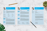 Modern Resume Design Template, a Resume Template by Graphic Template (Thumbnail 1 of 3)