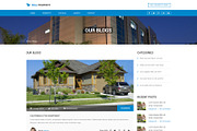 Real property PSD Template, a Websites & App Template by WebbyTemplates (Thumbnail 2 of 12)