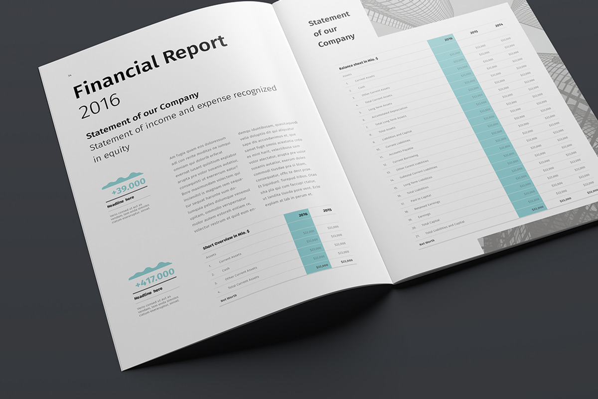 Annual Report, a Brochure Template by Egotype (Photo 28 of 28)