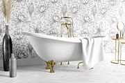 Floral Aesthetic Vintage Patterns, a Pattern Graphic by Alisa Fimen Design (Thumbnail 3 of 13)