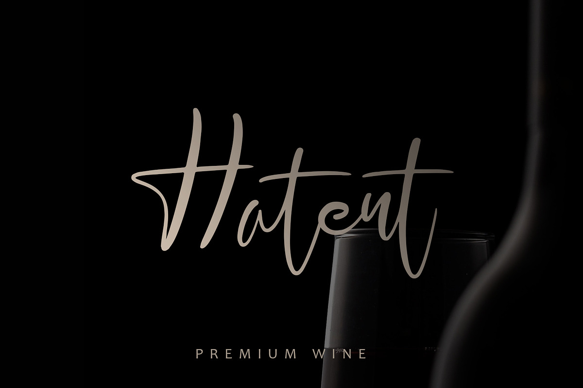 Affogato Luxury Calligraphy preview 6