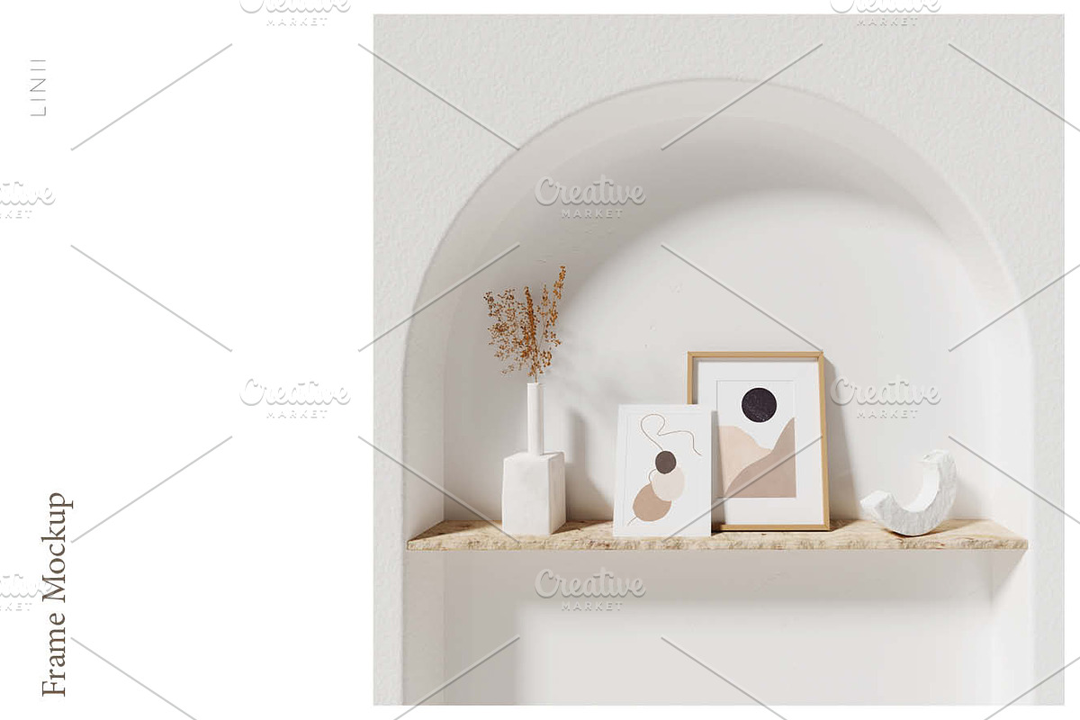 Frame Mockup, a Print Template by LINII (Photo 2 of 2)