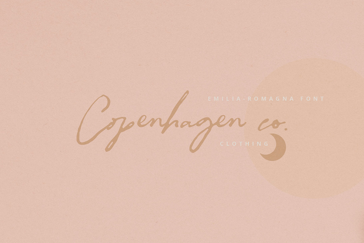 Emilia-Romagna Script Font, a Script Font by Creativeqube Design (Photo 7 of 13)