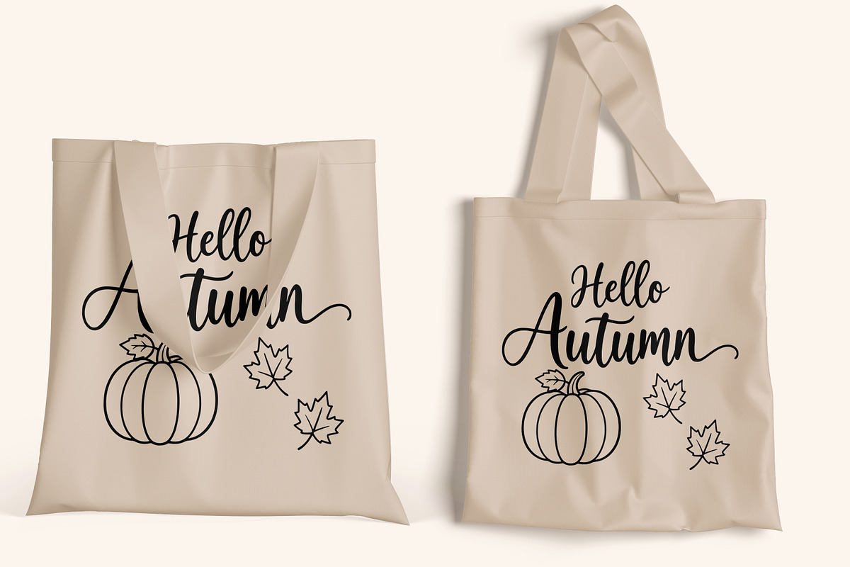 Hello Autumn Pumpkin Line Art, an Object Illustration by Ghagra (Photo 6 of 7)