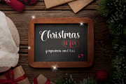 Slack On Christmas - Script, a Script Font by Lettermine (Thumbnail 7 of 10)