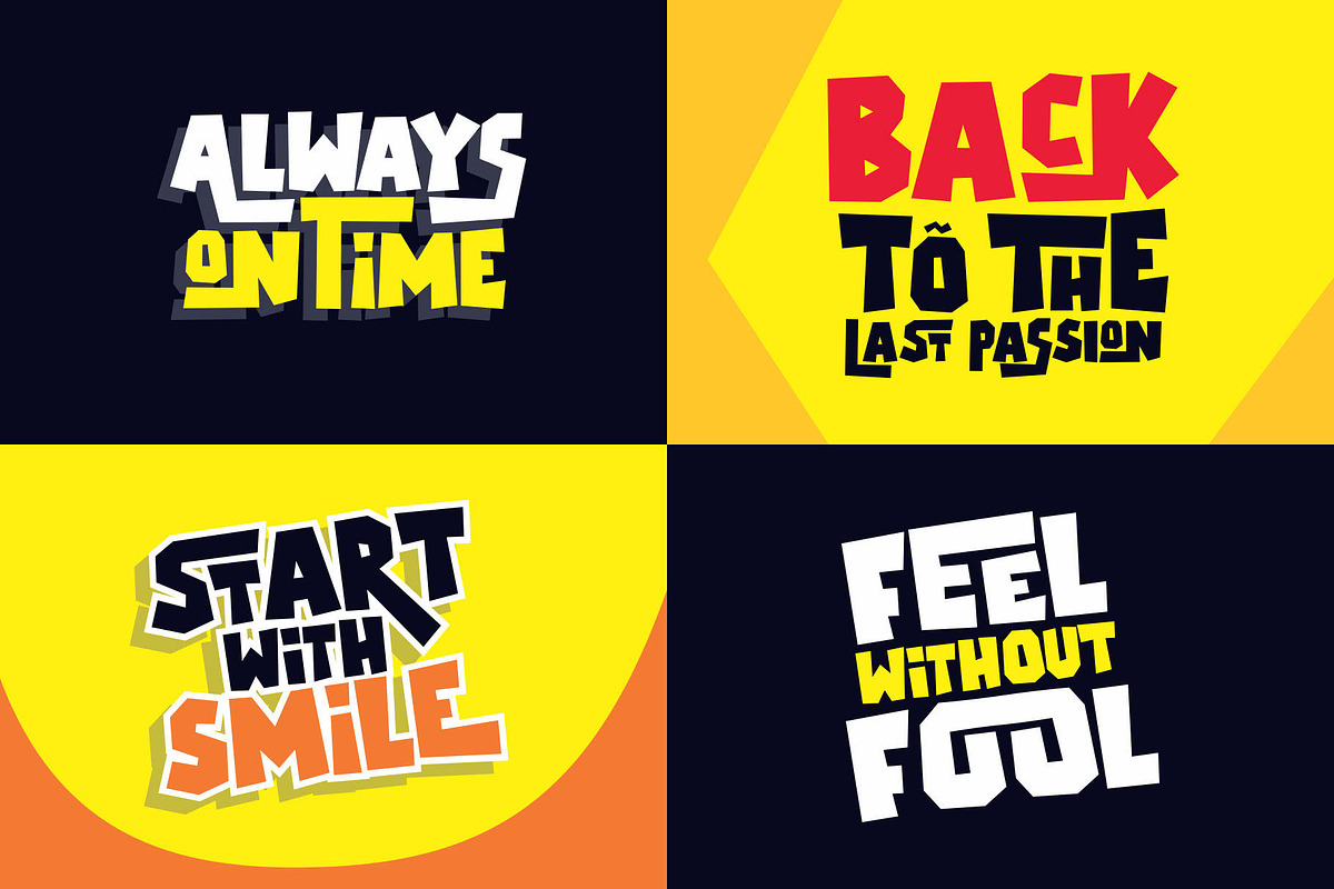 Cutefrez - A Display Cute Font, a Font by nIznaztype (Photo 5 of 6)