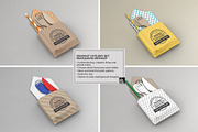 VOL.15 Food Box Packaging Mockups, a Packaging Mockup by INCDesign (Thumbnail 3 of 21)