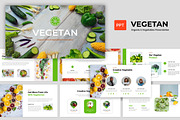 Organic Food & Vegetable Powerpoint, a Presentation Template by BumbleGraph Studio (Thumbnail 1 of 5)
