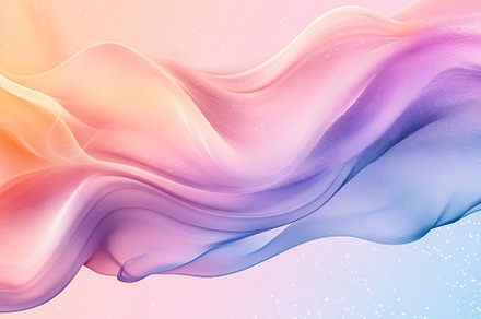 Long colorful neon swirl and waves, a Background Photo by AlyaAnd