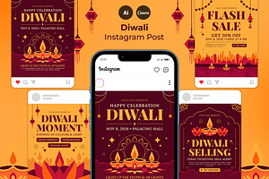 Diwali Instagram Post