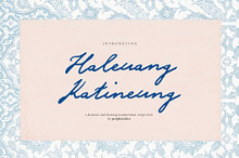 HaleuangKatineung Handwritten Script